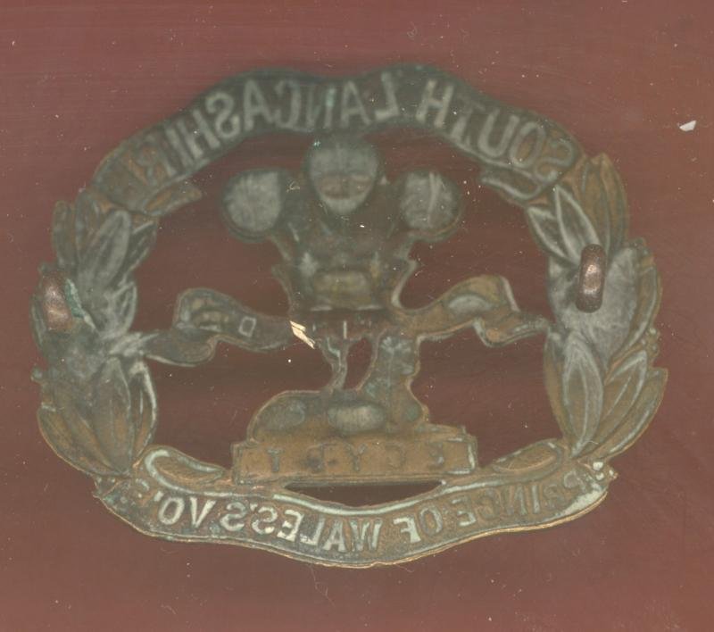 South Lancashire Regt. Prince of Wales Vols Victorian OR's cap badge — image 2