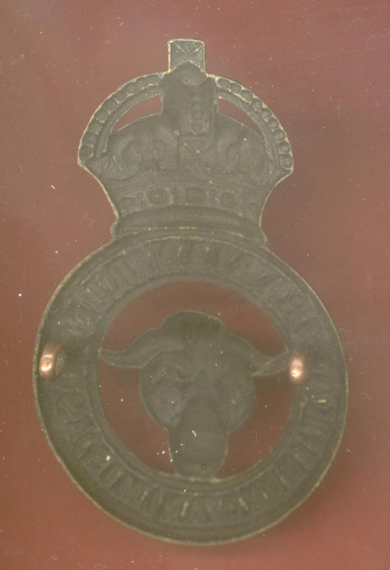 South African; Kaffrarian Rifles Edwardian glengarry badge — image 2