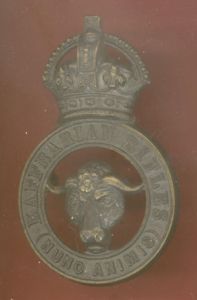 South African; Kaffrarian Rifles Edwardian glengarry badge