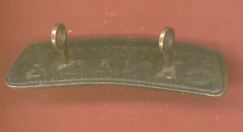 Canada. 54th Kootenay Battalion CEF WW1 shoulder title — image 2