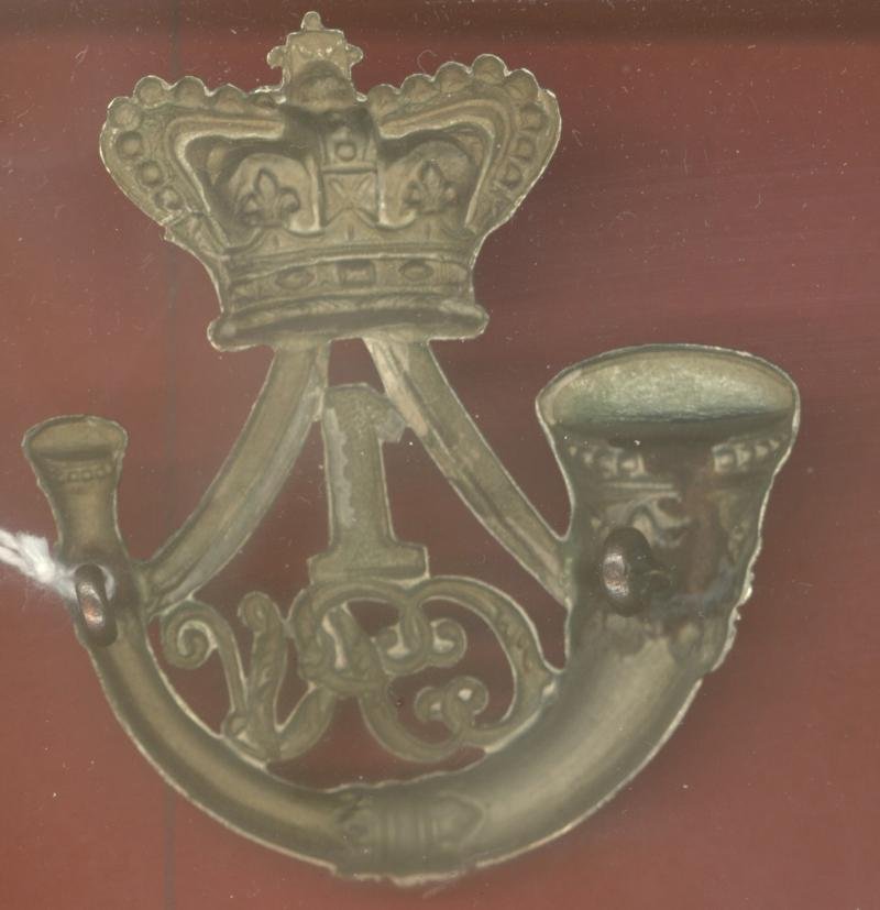 1st (Carlisle) Cumberland Rifle Volunteer Corps Victorian forage cap — image 2