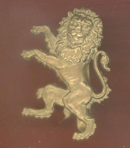 British Colonial Kenya Defence Force cap badge