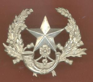 Scottish Cameronians Scottish Rifles OR's glengarry badge