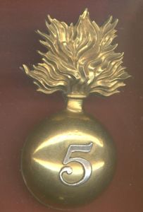 5th Fusiliers / Artillery / Engineers ? Officer's pouch belt …