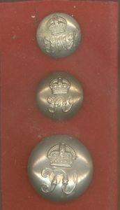 British Colonial Trinidad Volunteers buttons