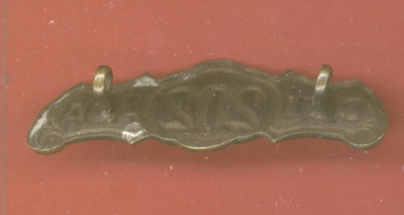 Canada. 202nd Edmonton Sportsmen Battalion CEF WW1 shoulder title — image 2