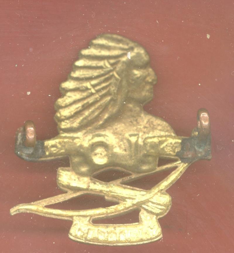 Canadian 10th Brant Dragoons cap badge — image 2