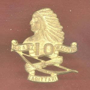 Canadian 10th Brant Dragoons cap badge