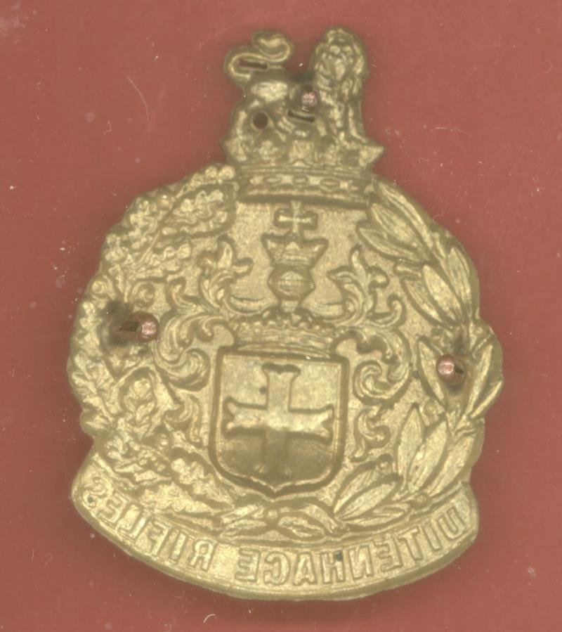 South African. Uitenhage Rifles Edwardian slouch hat badge — image 2