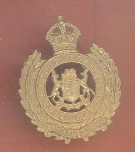 South Africa Royal Engineers cap badge
