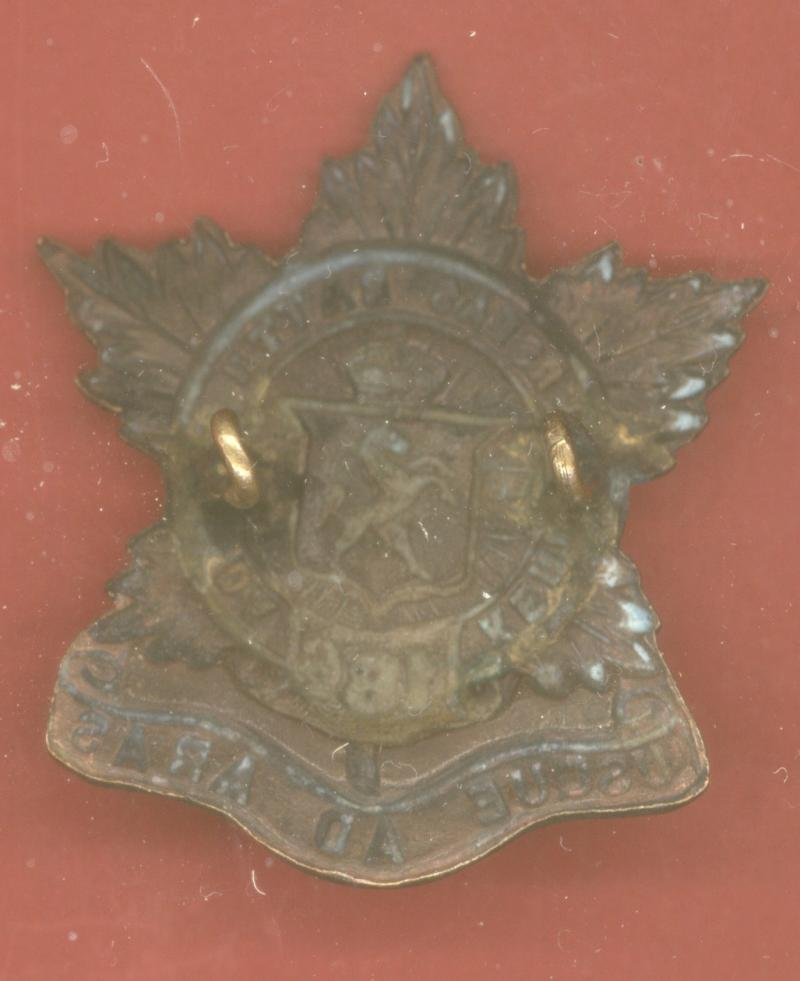 Canadian 186th Chatham, Ontario Bn. WW1 CEF cap badge — image 2