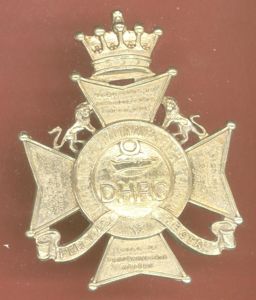 Canadian Dufferin & Haldimand Rifles of Canada WW2 cap badge