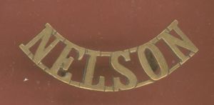 5th Nelson Bn. Royal Naval Division WW1 shoulder title