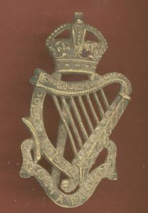 South African Irish Officer's Caubeen Badge