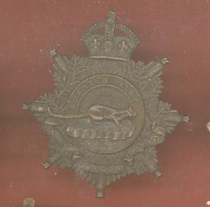 Canadian Militia 30th British Columbia Horse Officer's Cap Badge