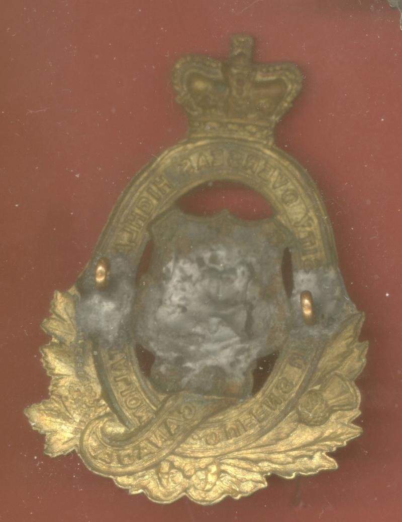 Canadian 253rd (Queen's University Highland) Bn. WW1 CEF cap badge — image 2