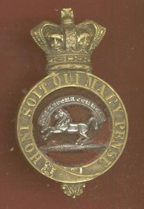 The King's Liverpool Regiment Victorian Officer's glengarry badge