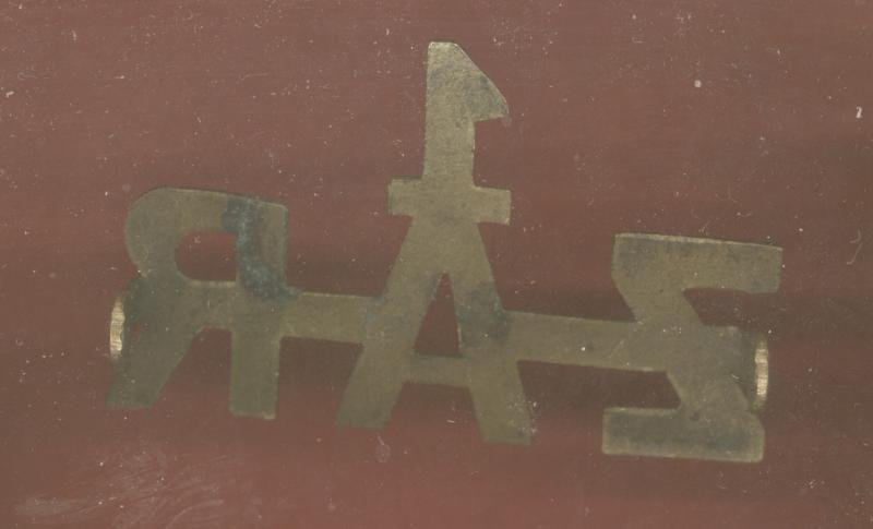 South African 1/ZAR 1st Zuid Afrikaans Ruiters WW1 shoulder title — image 2