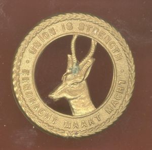 4th South African Infantry WW1 cap badge