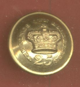 Scottish 25th King's Own Borderers Regiment of Foot Victorian Officer's …