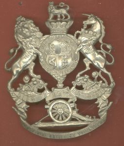 15th Lancashire Artillery Volunteers Victorian helmet plate