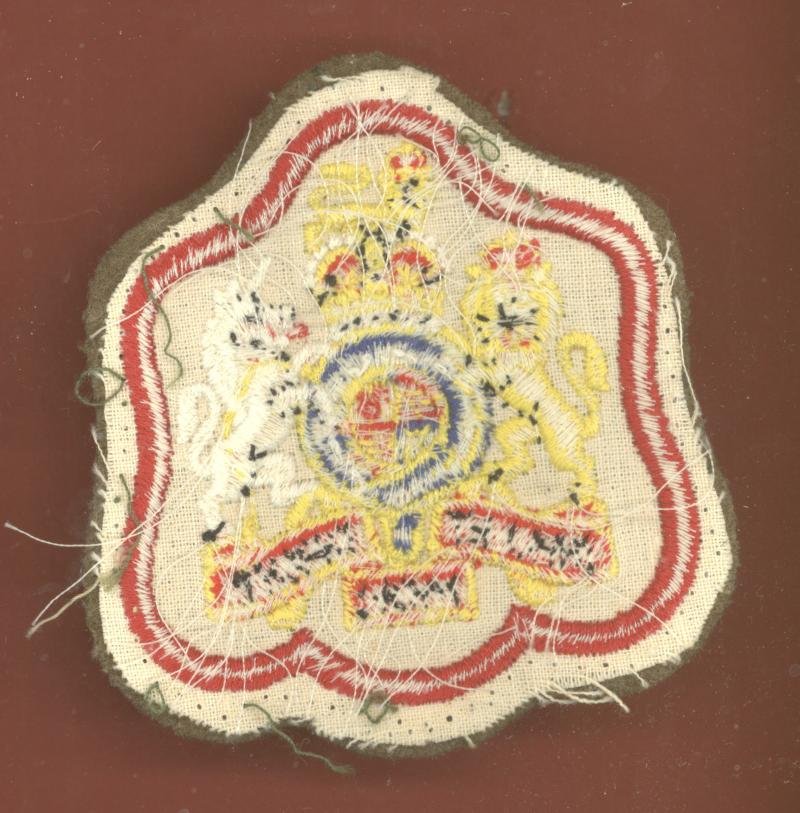 Royal Army Medical Corps post 1953 RSM's rank badge. — image 2
