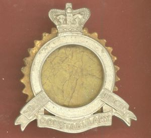 South African Constabulary Victorian slouch hat badge