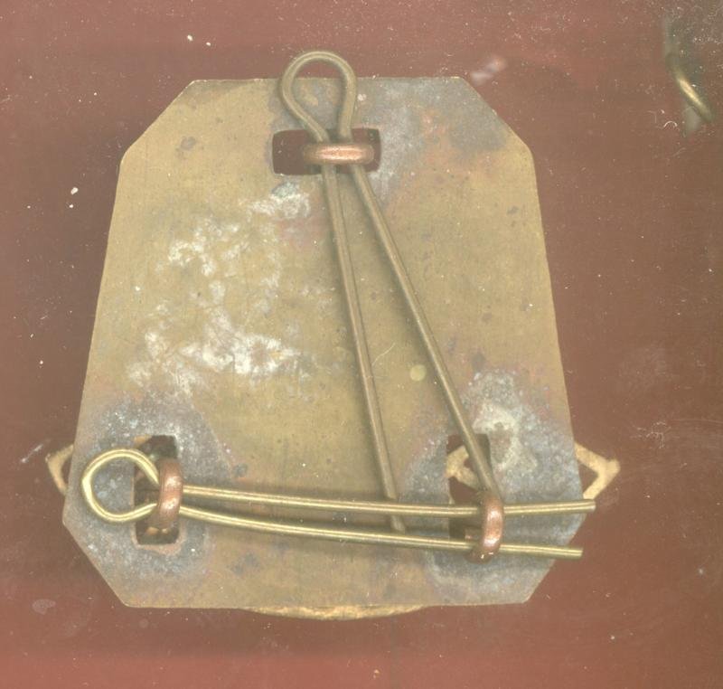 Scottish T / RHA / AYRSHIRE WW1 shoulder title — image 2