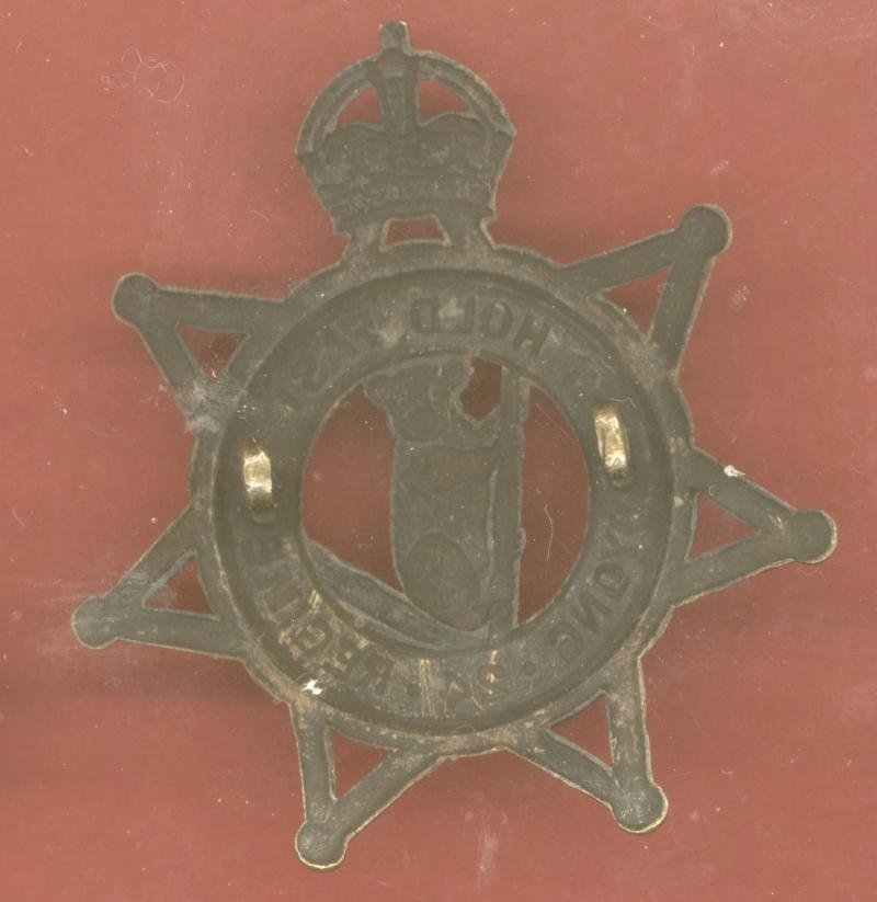 Australian 24th Infantry Battalion (Kooyong Regiment) slouch hat badge — image 2