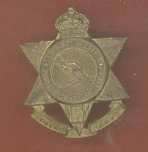Australian 57th Infantry Battalion (Merri Regiment) slouch hat badge