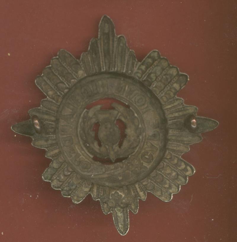 South African Cape Town Highlanders Victorian glengarry badge — image 2