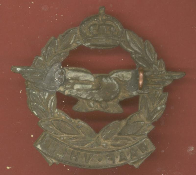 South African Women's Auxiliary Air Force WW2 cap badge — image 2