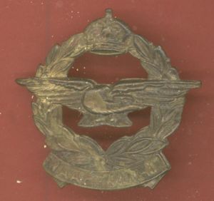 South African Women's Auxiliary Air Force WW2 cap badge