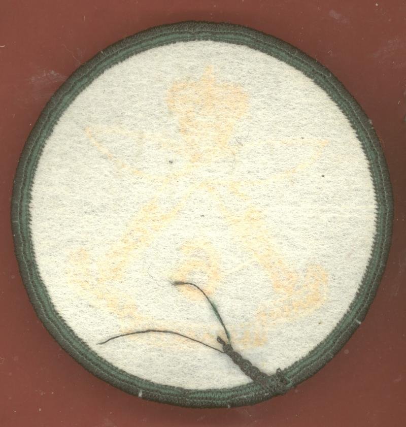 6th Q.E.O. Gurkha Rifles cloth badge — image 2