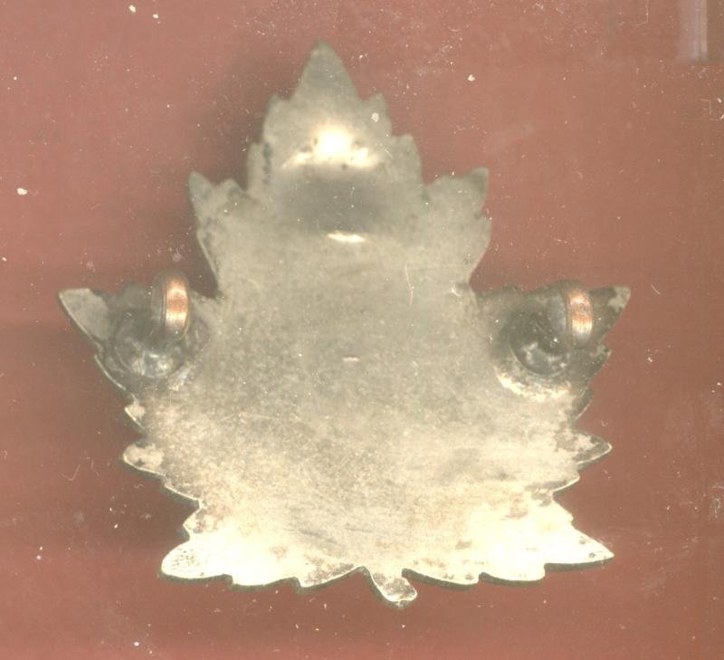 4th Canadian Railway Troops WW1 CEF Officer's Cap Badge — image 2
