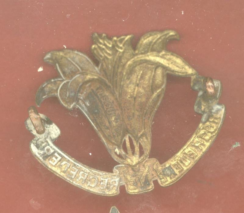 Canadian The Assiniboia Regiment (Saskatchewan) Cap Badge — image 2