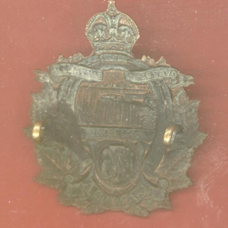 Canadian 176th Niagara Rangers, Welland County Bn. WW1 CEF cap badge — image 2