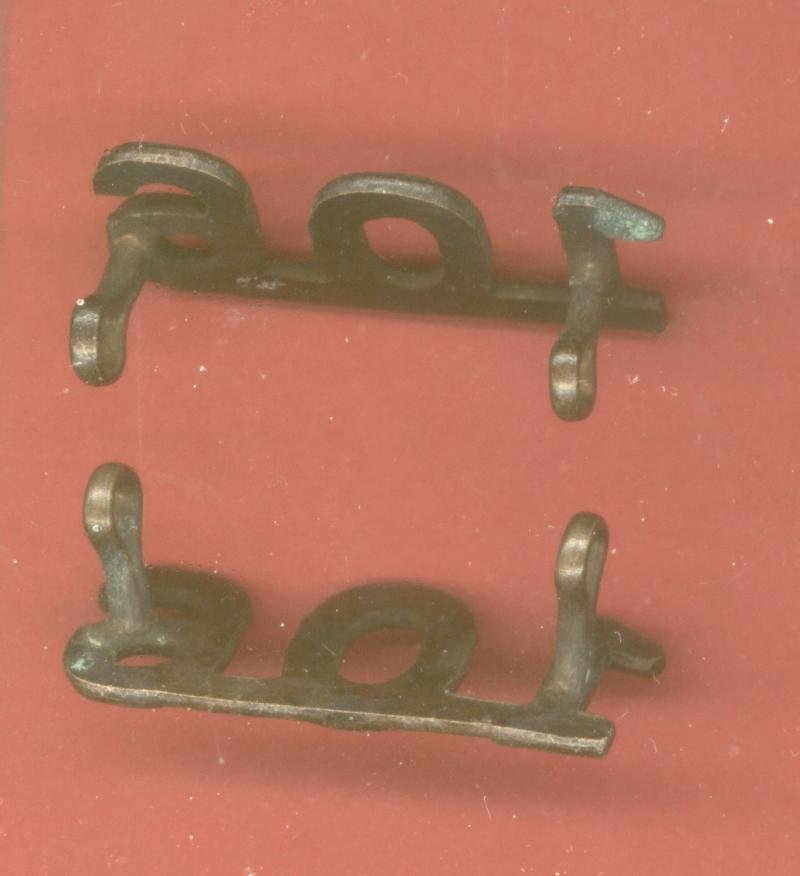 Canadian 106 106th Battalion (Nova Scotia Rifles) WW1 CEF numeral badges — image 2