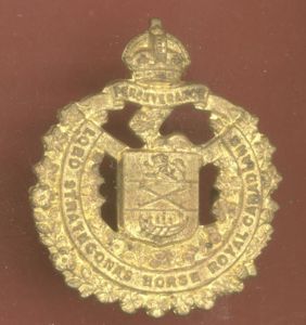 Canadian Lord Strathcona's Horse cap badge
