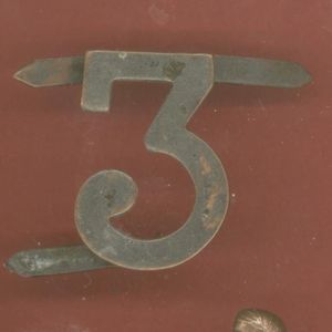 3rd Queen Alexandra's Own Gurkha Rifles Pork Pie Hat Badge