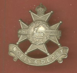 TA Bn. Sherwood Foresters ( Notts & Derby) OR's forage …
