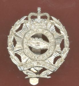 North Somerset Yeomanry / 44 RTR staybright cap badge
