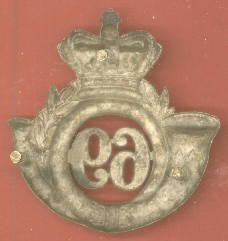 Scottish 69th Lanarkshire Rifle Volunteers Victorian Officer's badge — image 2
