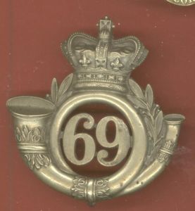 Scottish 69th Lanarkshire Rifle Volunteers Victorian Officer's badge