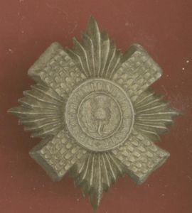 Scots Guards WW2 plastic economy cap badge
