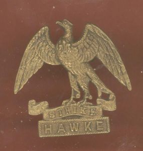 2nd Hawke Bn. Royal Naval Division WW1 cap badge