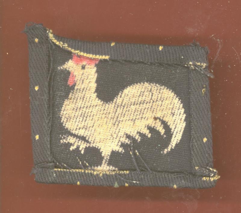 WW2 40th Division printed formation badge — image 2