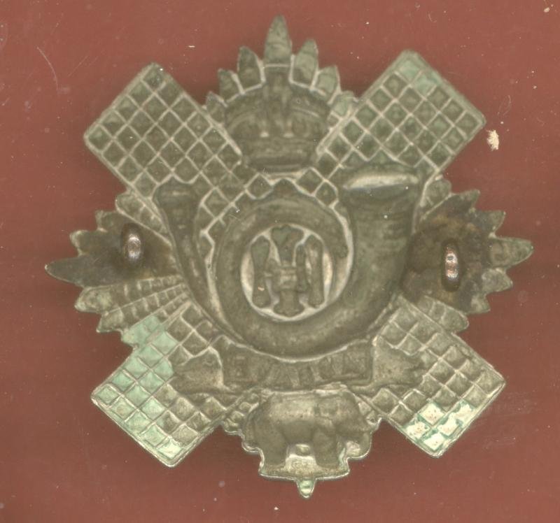 Scottish Highland Light Infantry Victorian shako/glengarry badge — image 2
