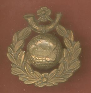Royal Marines Light Infantry WW1 OR's cap badge
