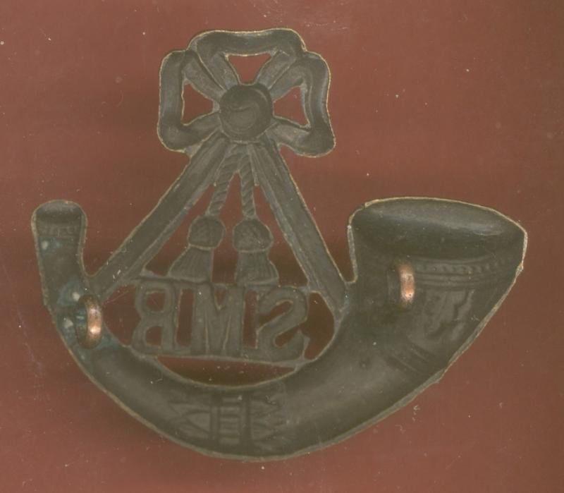 South African Southern Mounted Rifles Edwardian cap badge — image 2